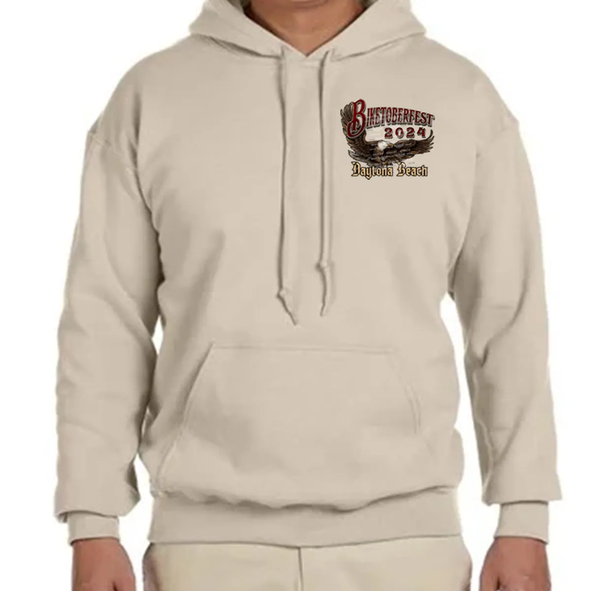 2024 Biketoberfest Daytona Beach Legendary Main Street Pullover Hoodie