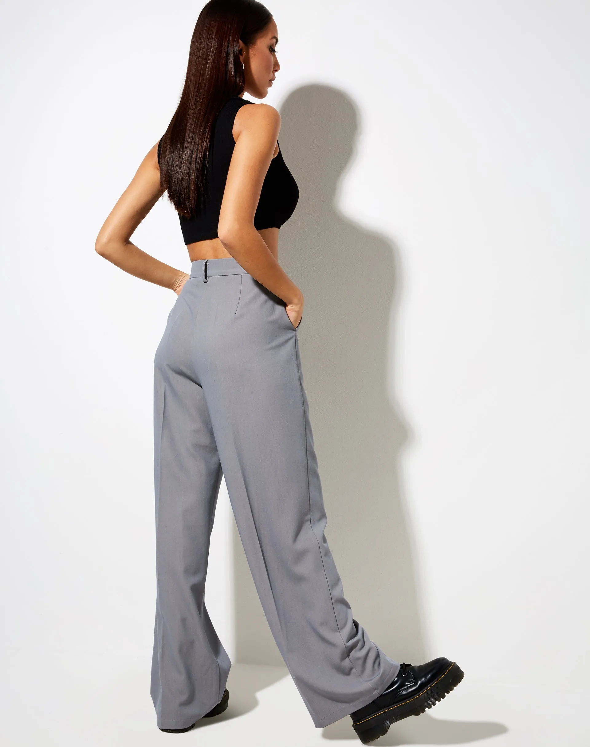 Abba Trouser in Grey