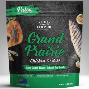 Absolute Holistic Air Dried Grand Prairie Chicken & Hoki Dog Treats 100g