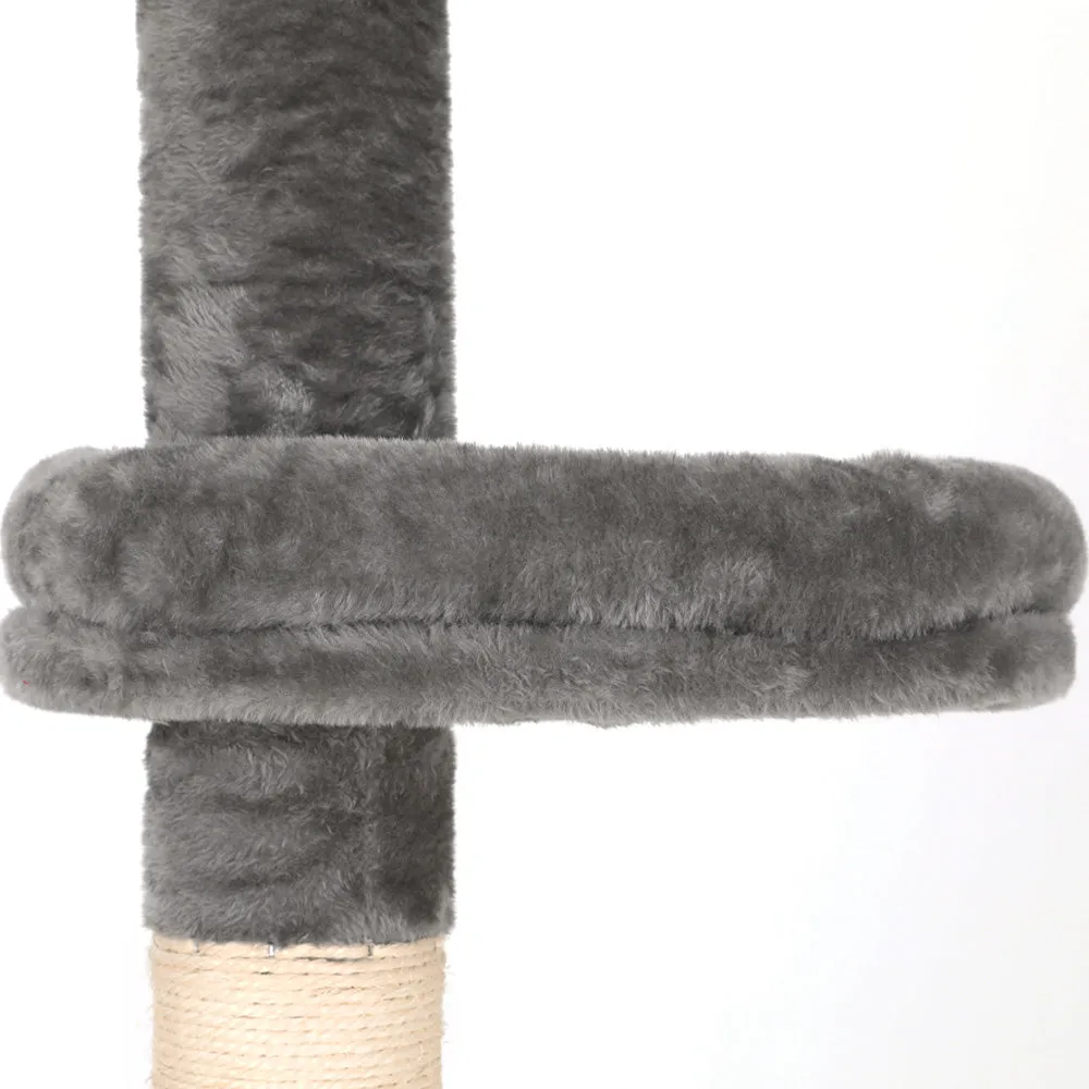 Adjustable Floor-to-Ceiling Cat Tree, 5 Levels, i.Pet