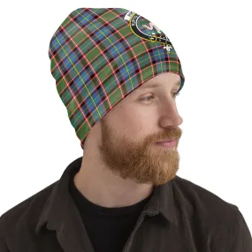 Aikenhead Tartan Beanies Hat with Family Crest