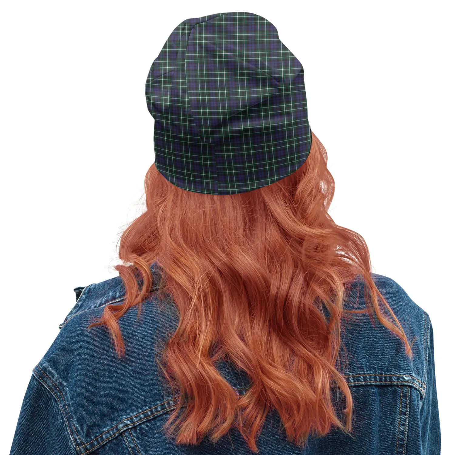 Allardice Tartan Beanies Hat with Family Crest