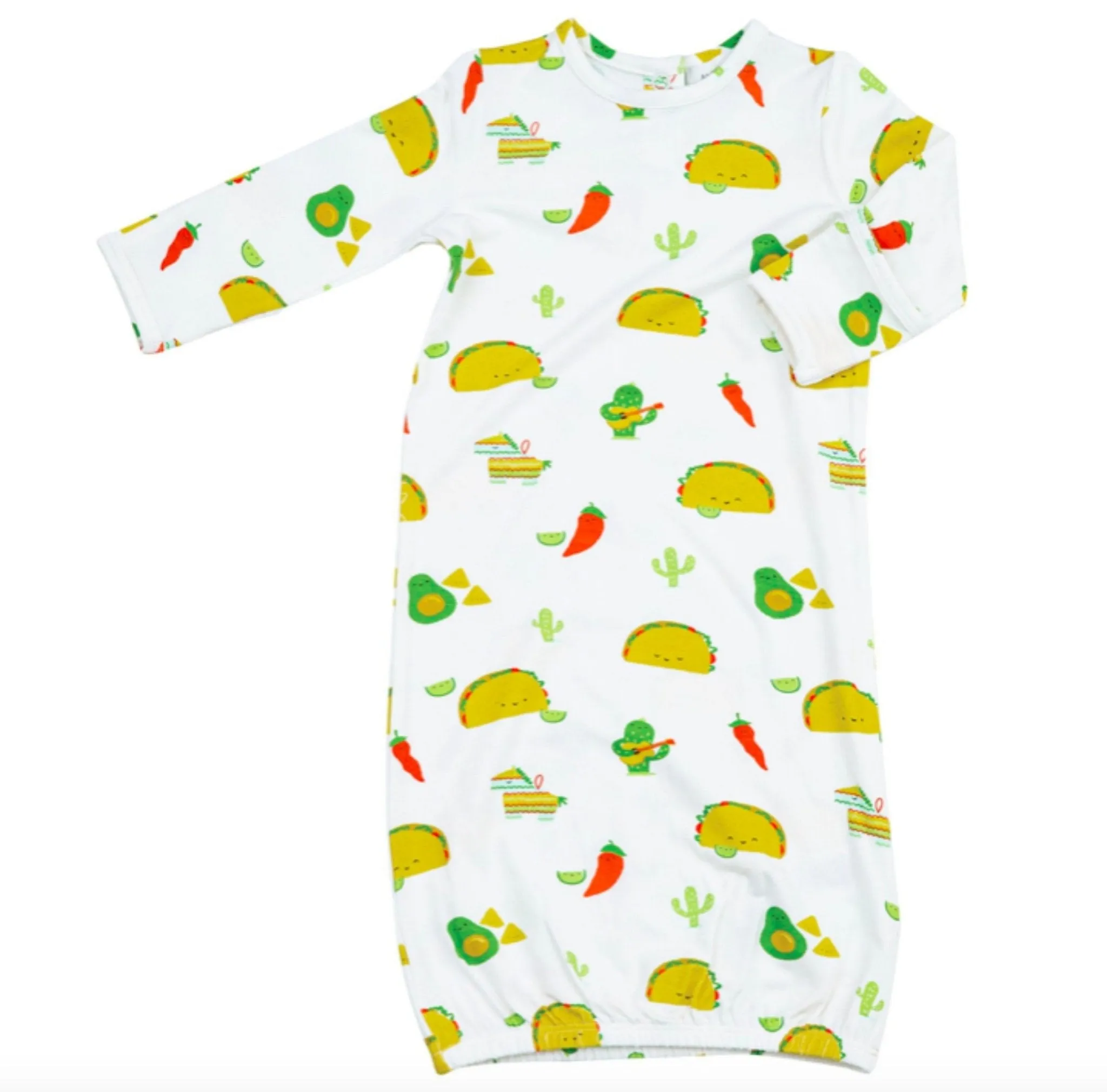 Angel Dear Baby Boys Taco Party Sleeper Gown