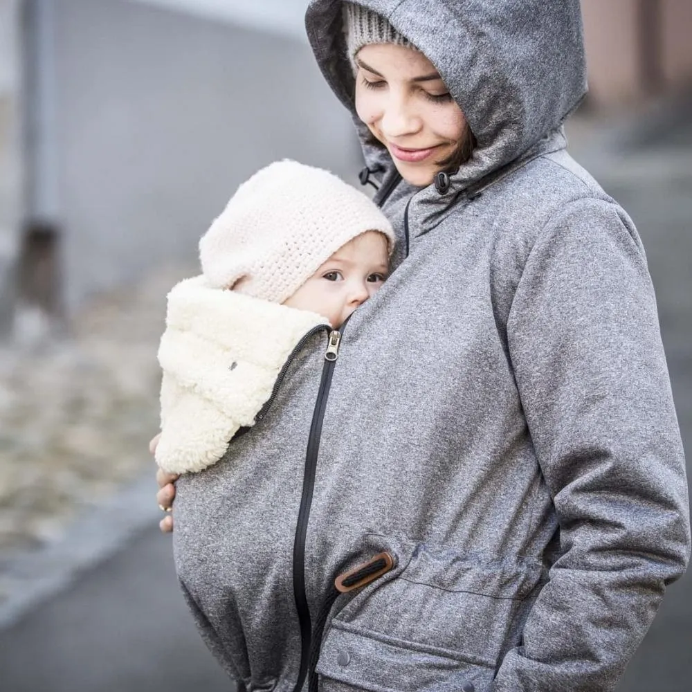 Angel Wings Babywearing Softshell Parka