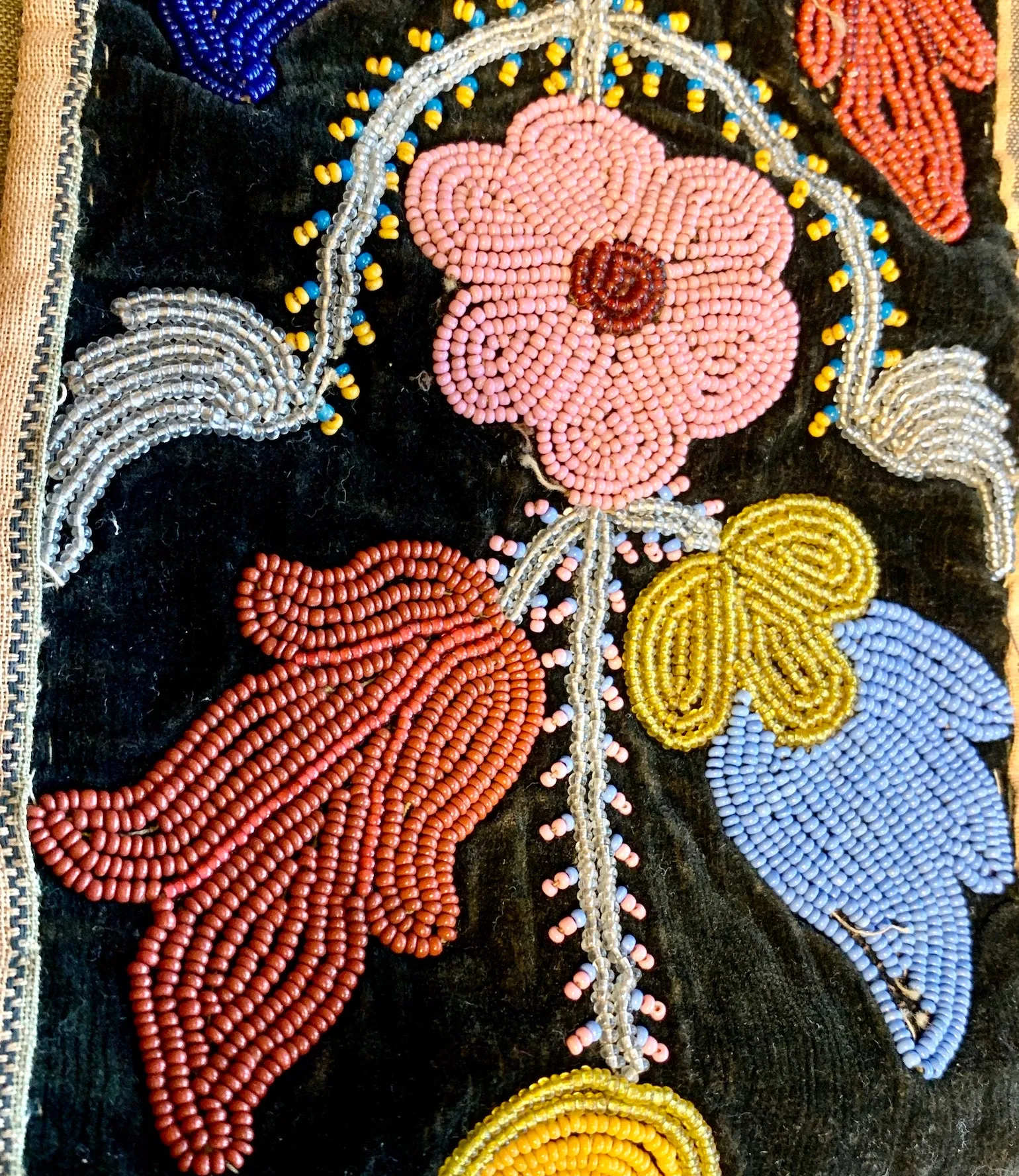 Antique Beaded Vest & Belt, Ukraine