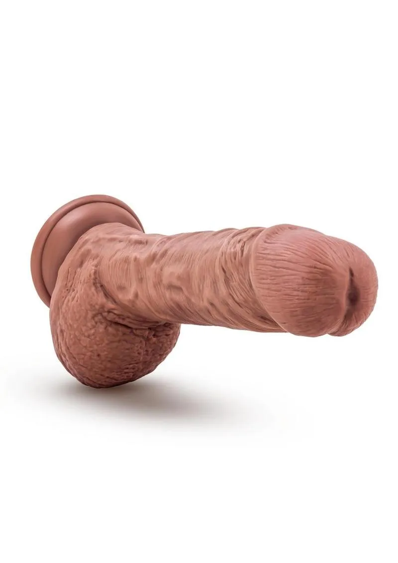 Au Naturel Big Billy Dual Dense Dildo with Balls