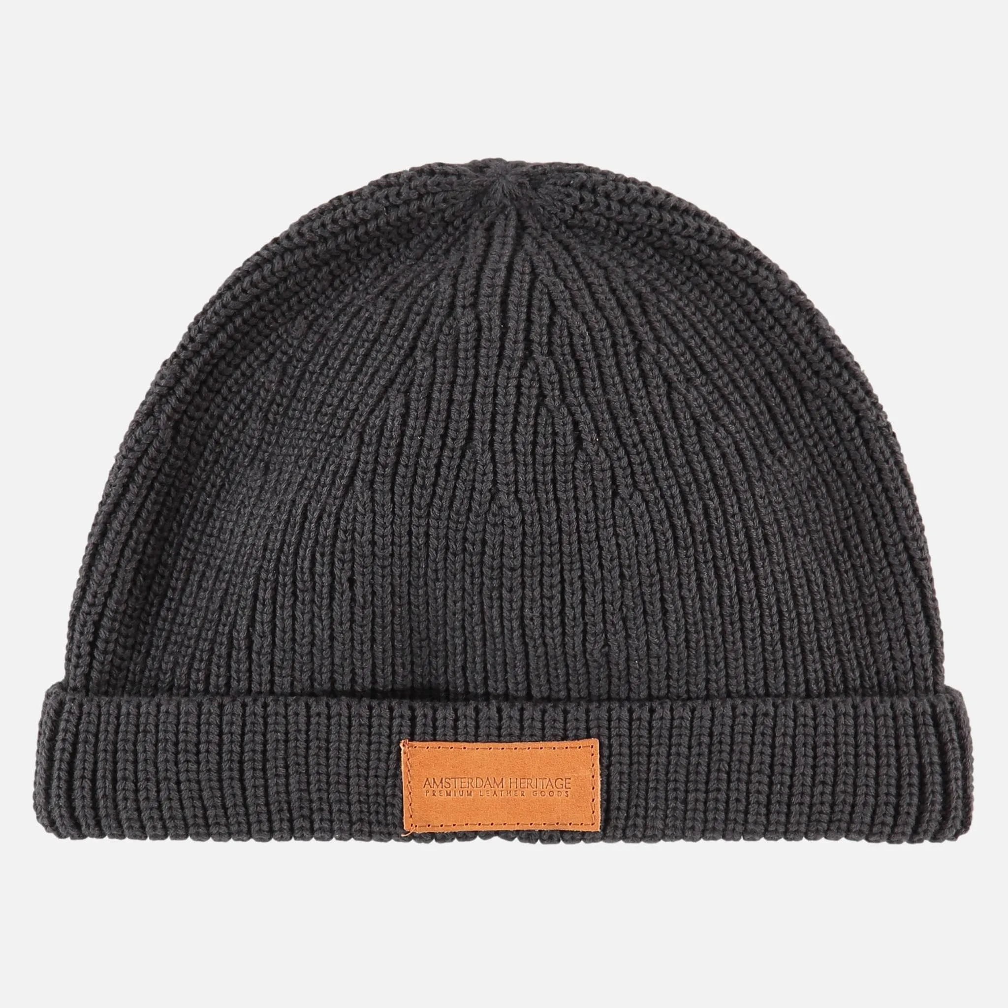 B102 Rene | Classic Skull Cap Beanie With Rollover Cuff