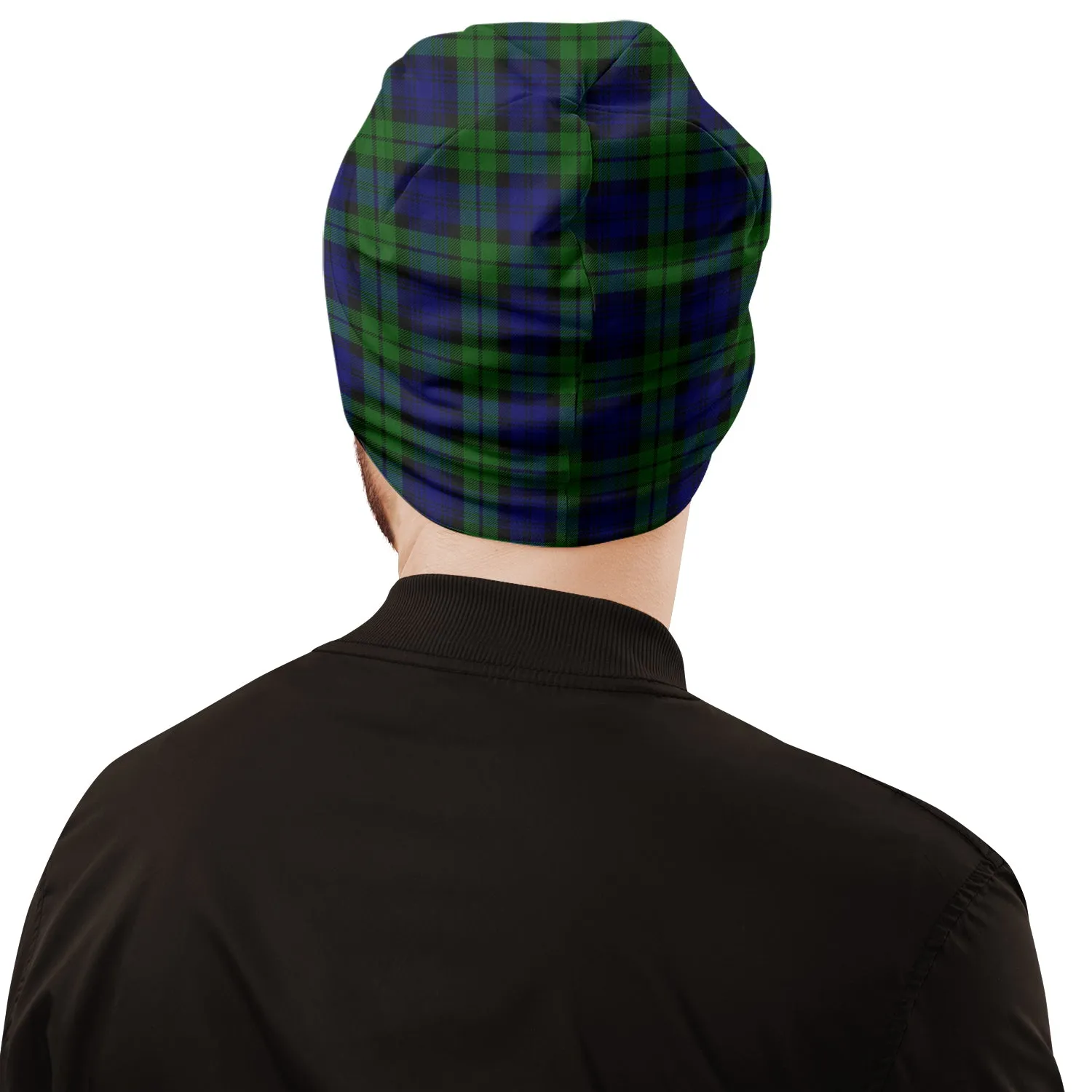 Bannatyne Tartan Beanies Hat with Family Crest