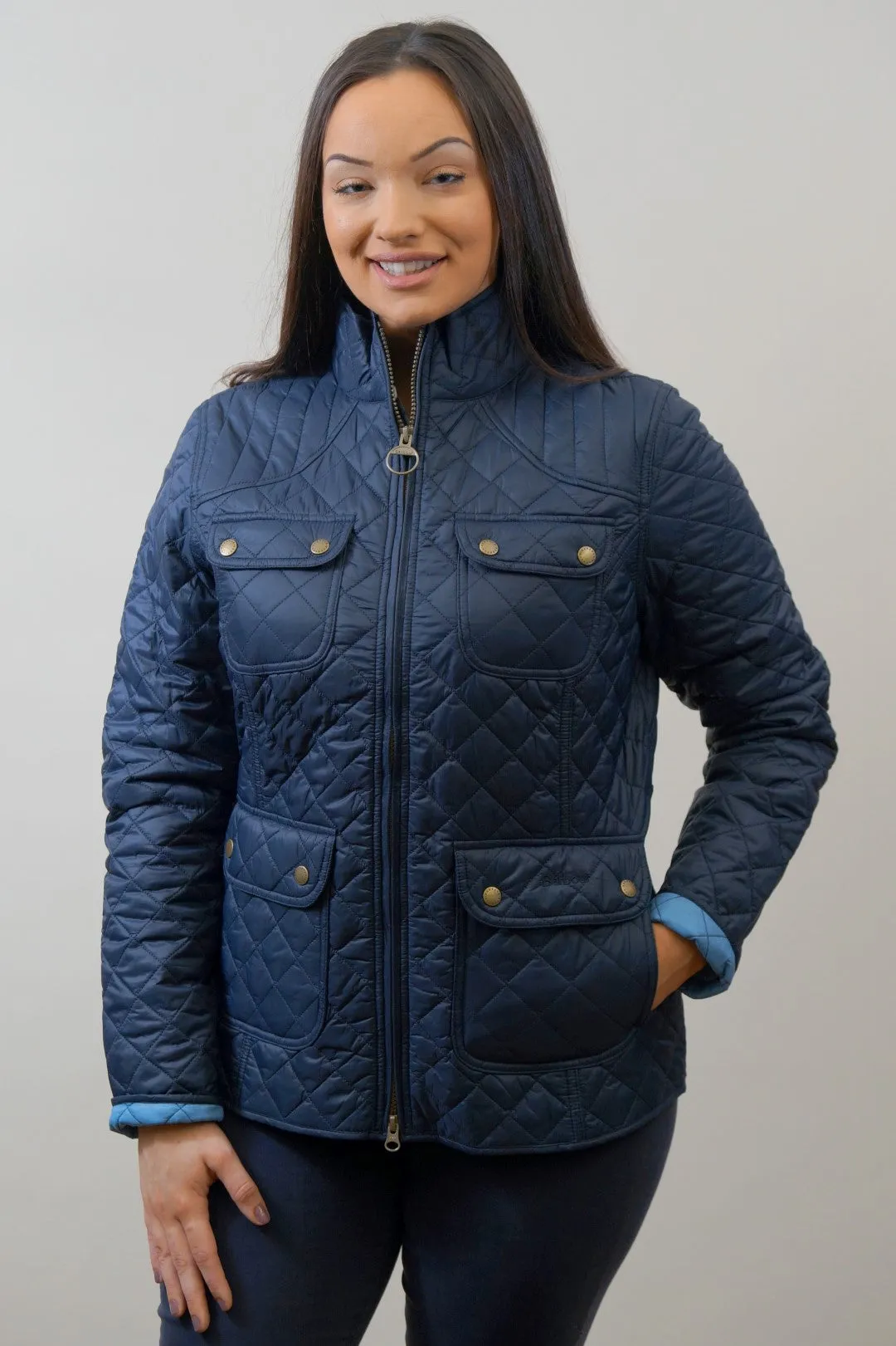 Barbour Bowfell Ladies Quilt Jacket - Navy LQU1028NY71