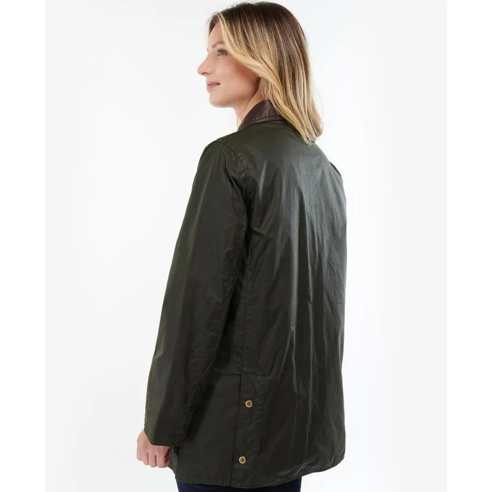 Barbour Buscot Ladies Wax Jacket - Archive Olive/Classic