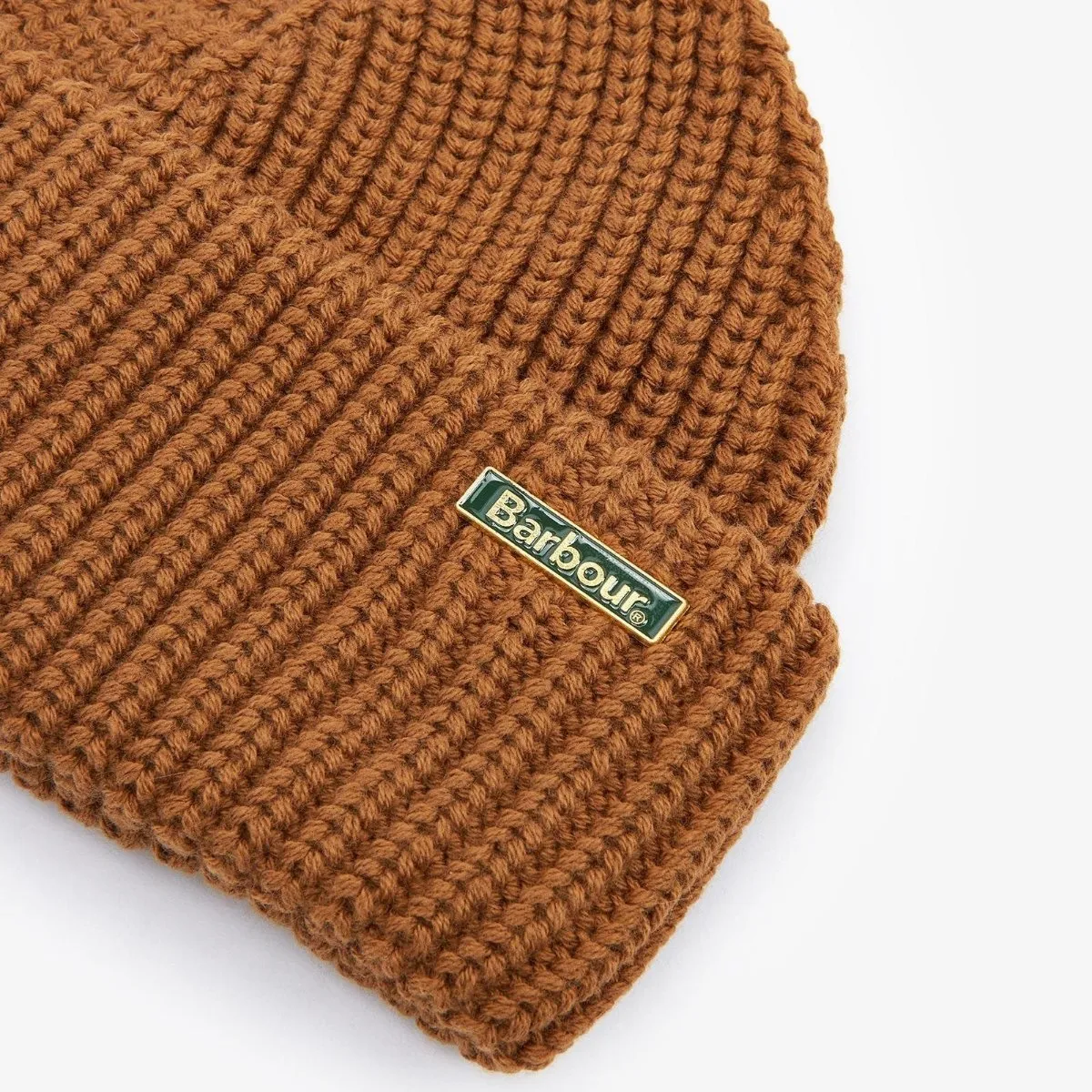 Barbour Men's Mosely Beanie in Cinnamon