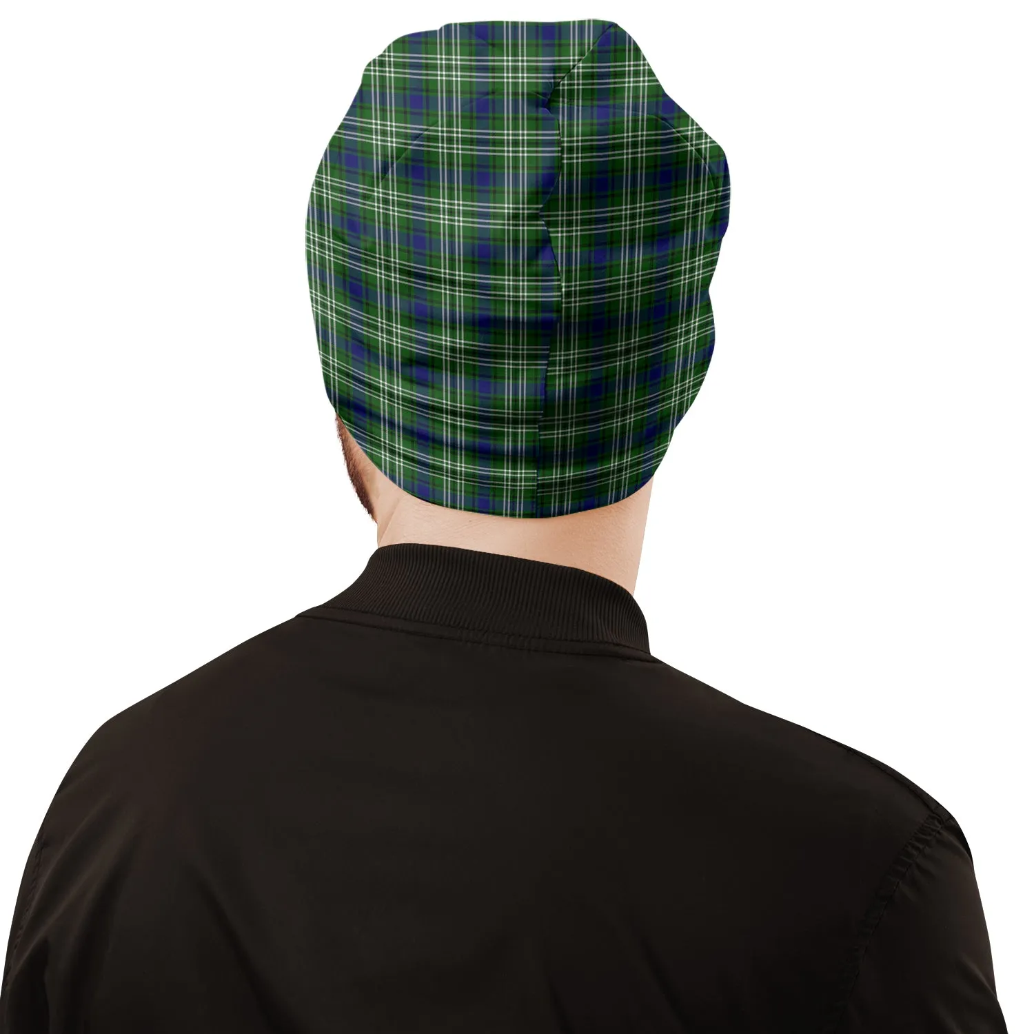 Blackadder Tartan Beanies Hat with Family Crest