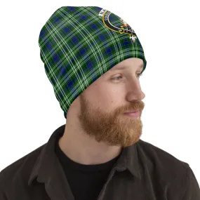 Blackadder Tartan Beanies Hat with Family Crest