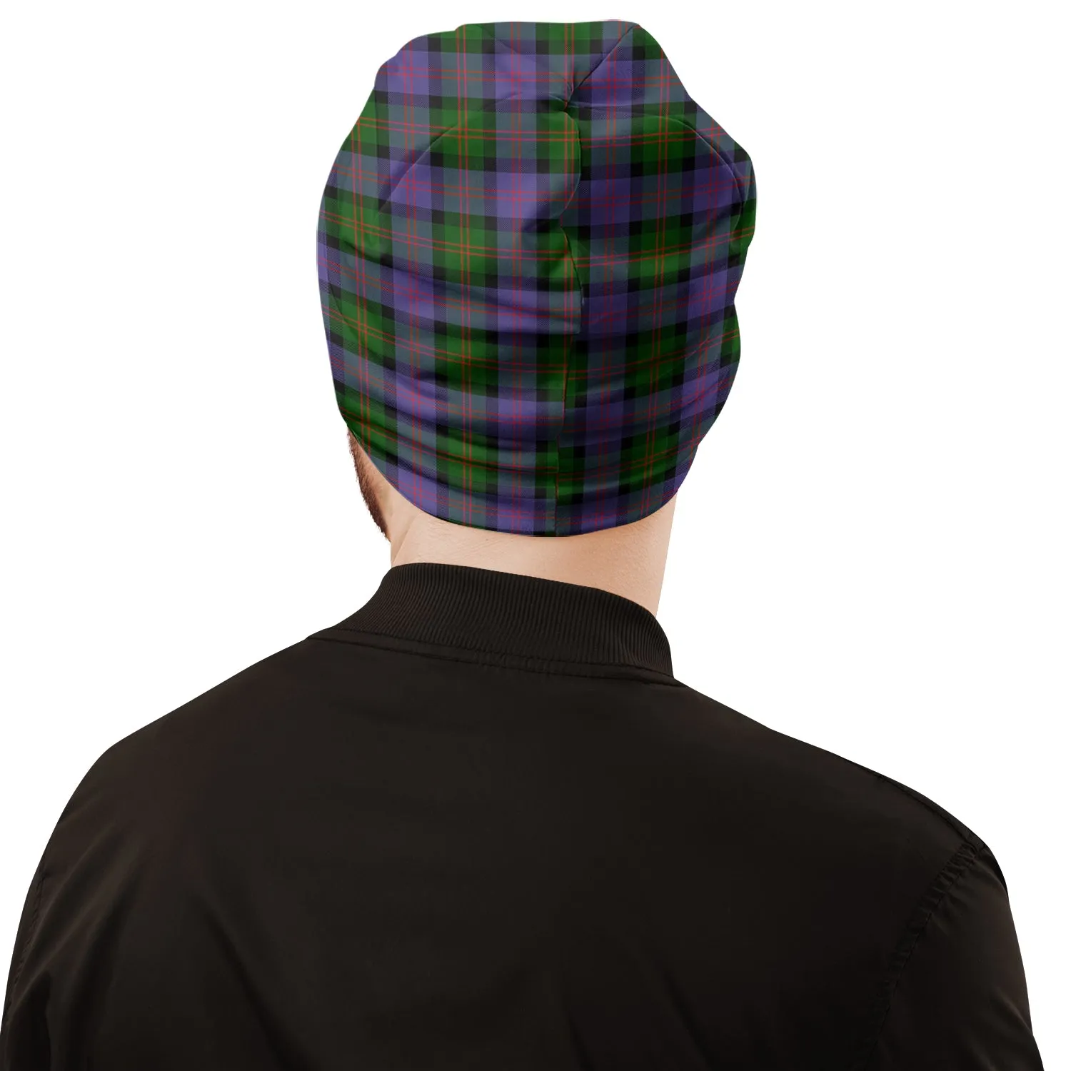 Blair Modern Tartan Beanies Hat with Family Crest