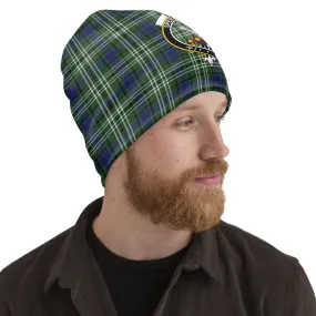 Blyth Tartan Beanies Hat with Family Crest