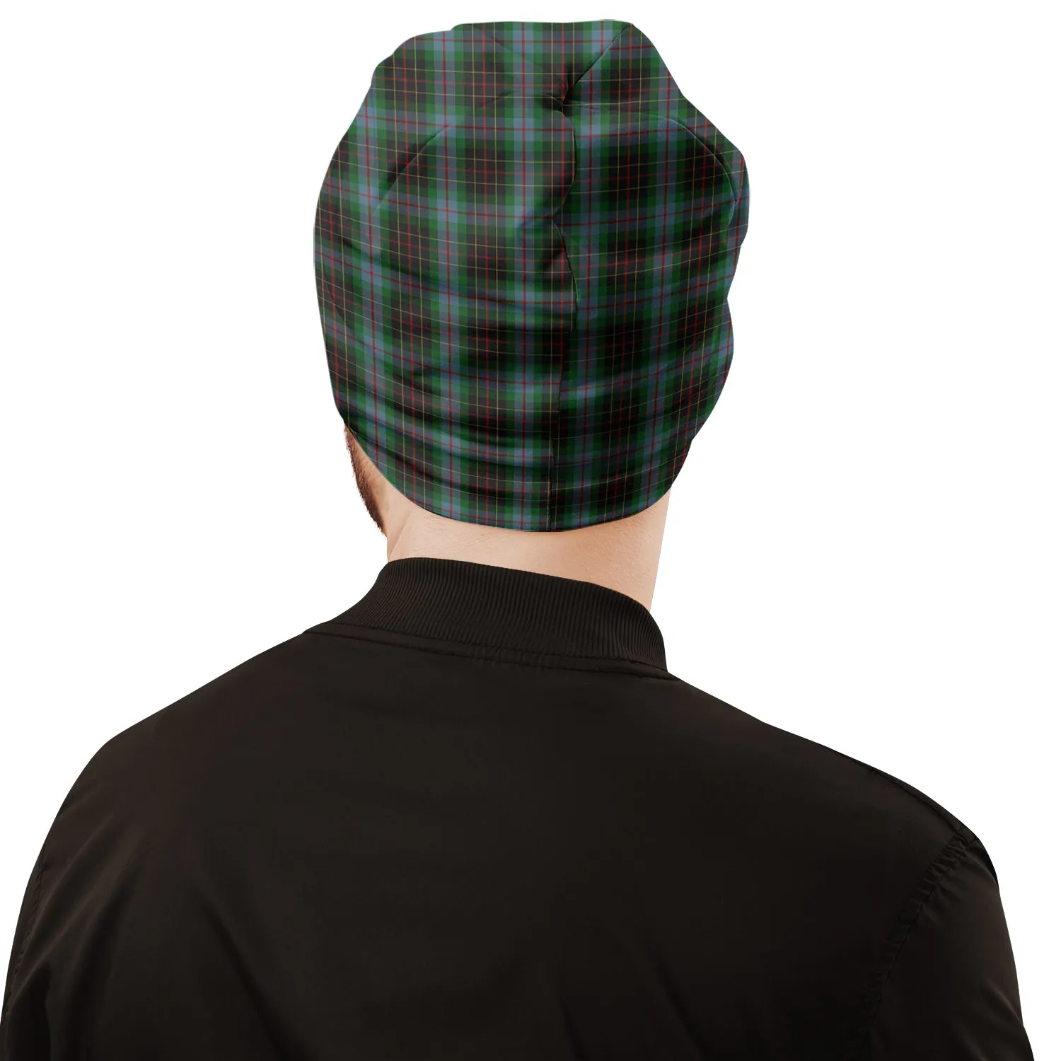 Brodie Hunting Tartan Beanies Hat with Family Crest