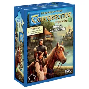 Carcassonne: Inns & Cathedrals Expansion 1 Game