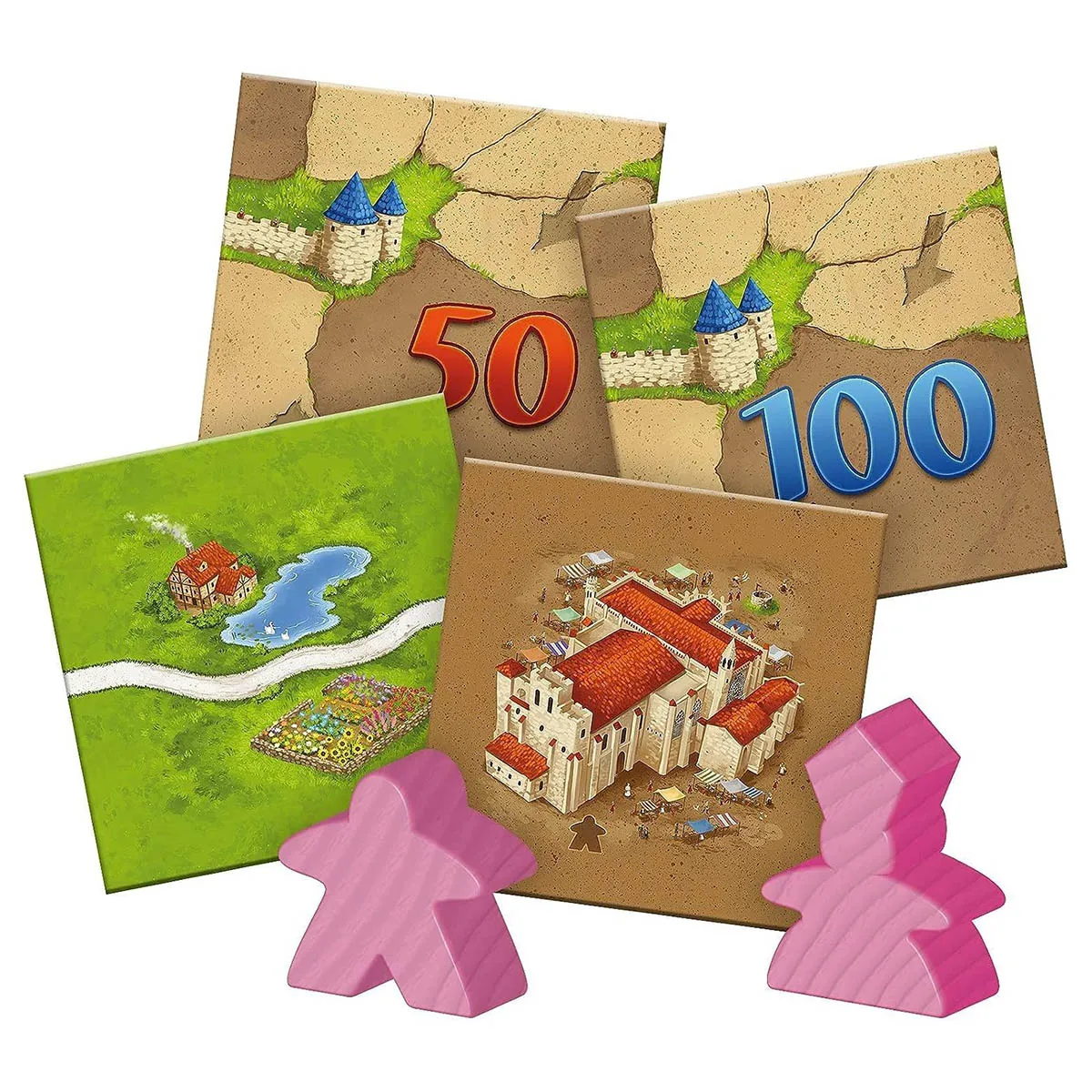 Carcassonne: Inns & Cathedrals Expansion 1 Game