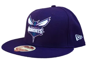 Charlotte Hornets New Era Heritage Purple Classic Fitted 59Fifty Hat Cap