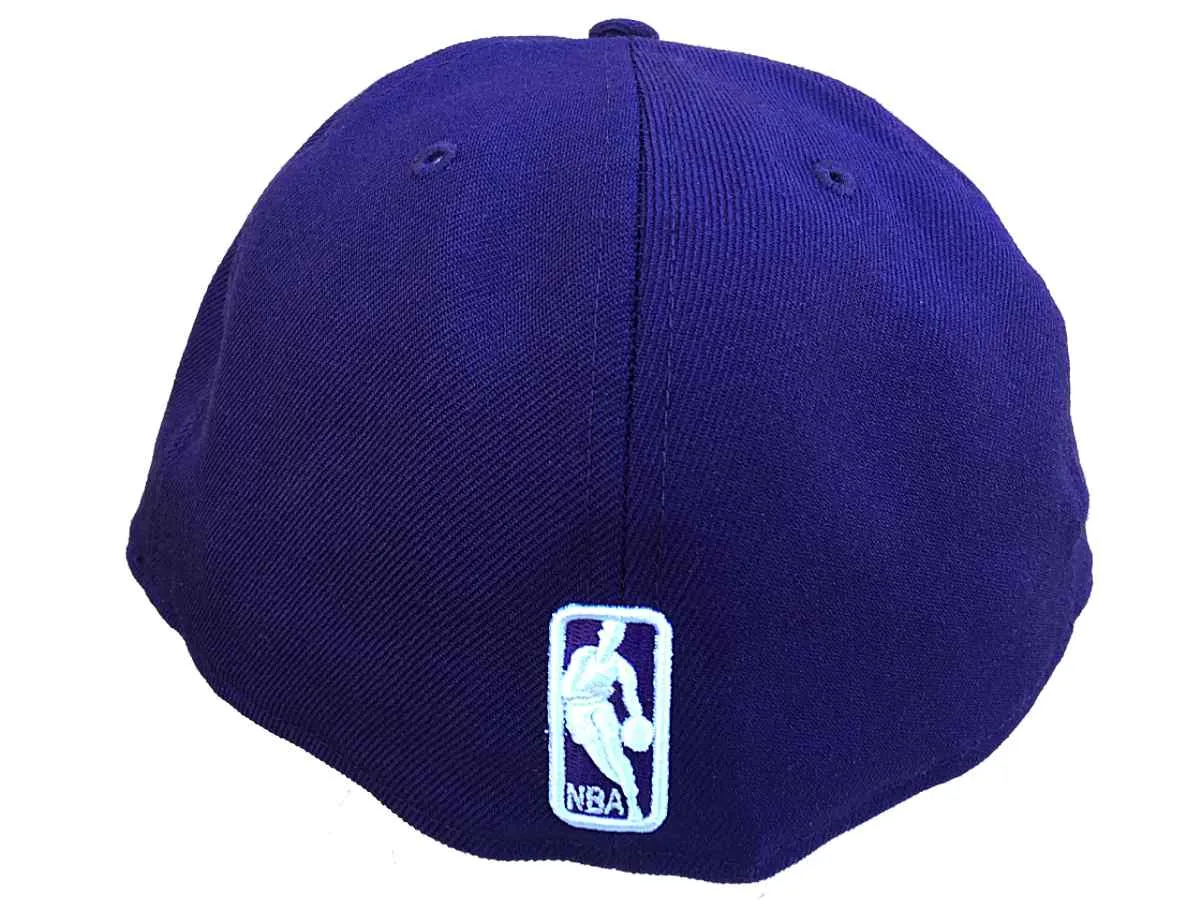 Charlotte Hornets New Era Heritage Purple Classic Fitted 59Fifty Hat Cap