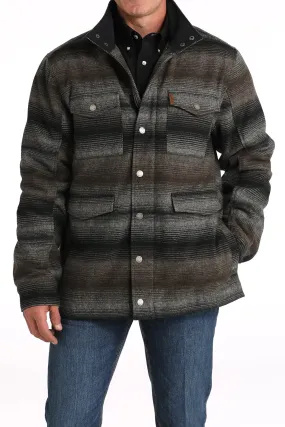 Cinch® Men's Wooly Gray Snap Front Ranch Coat