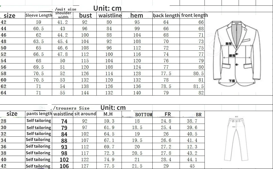 (coat pants) Embroidered men's suit set banquet/evening/wedding/work general clothing