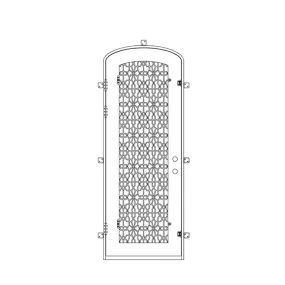 'DNA' Door - Single Mini Arch