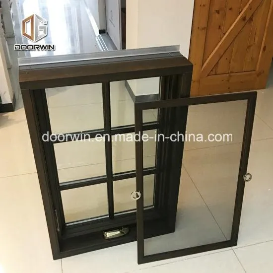 DOORWIN 2021Good Quality Aluminum Wood Window, Excellent Casement Wood&#160; Aluminum Window with Foldable Crank Handle - China Window, Aluminum Window