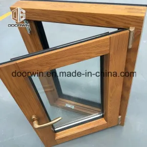 DOORWIN 2021High Quality Aluminum Clad Wood Casement Window for High End House, High Class Teak Wood Aluminium Window - China Aluminum Window, Wood Aluminum Window