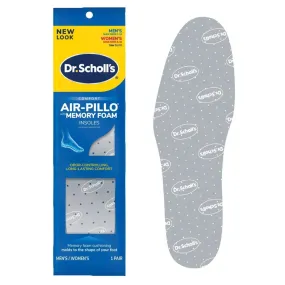 Dr. Scholl's Air-Pillo with Memory Foam Insoles for Men & Women