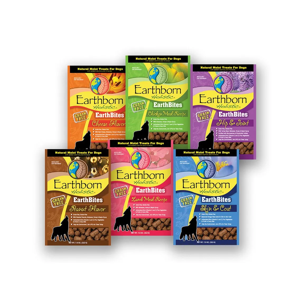 Earthborn Holistic EarthBites Grain-Free Moist Treats for Dogs