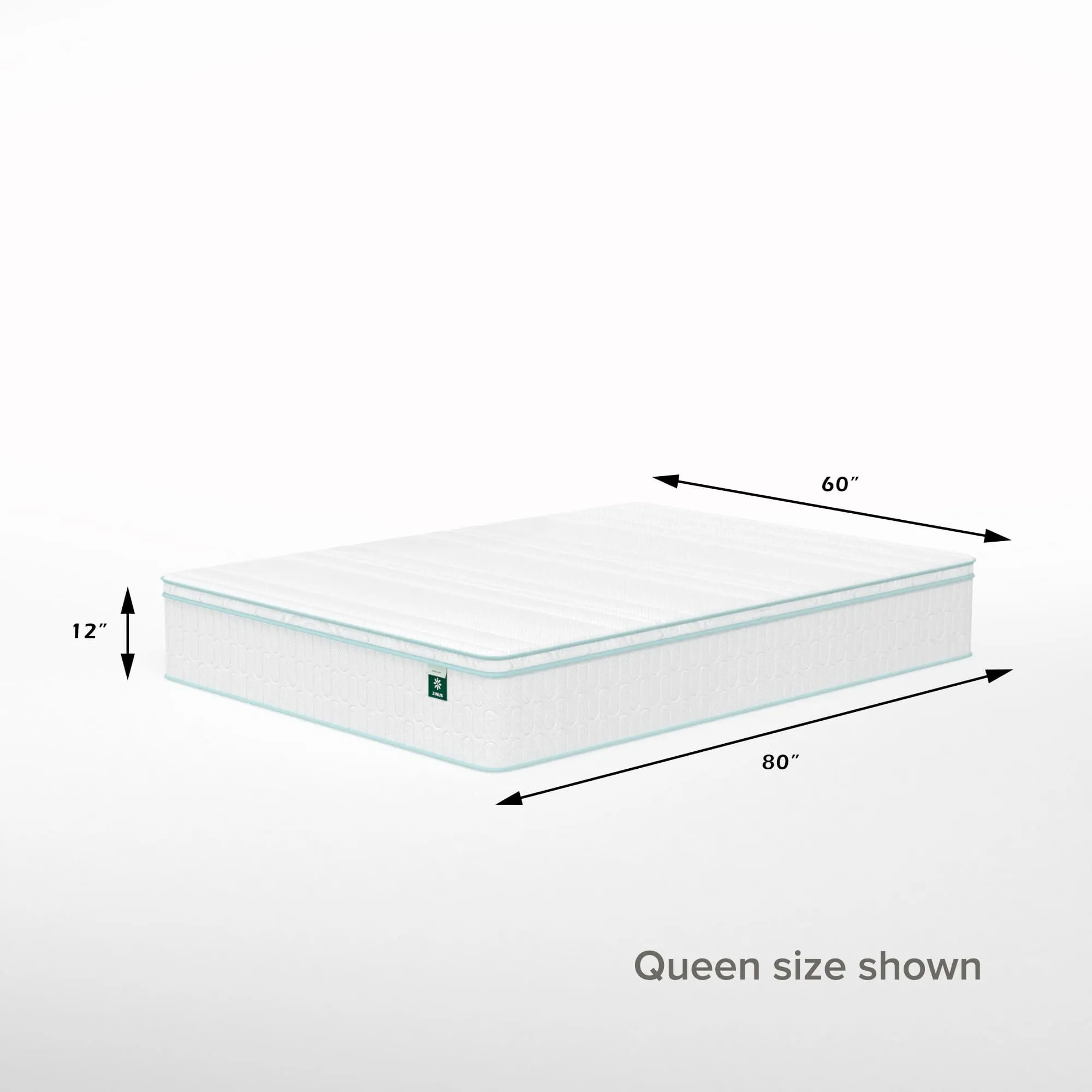 Euro Top Memory Foam Spring Hybrid Mattress