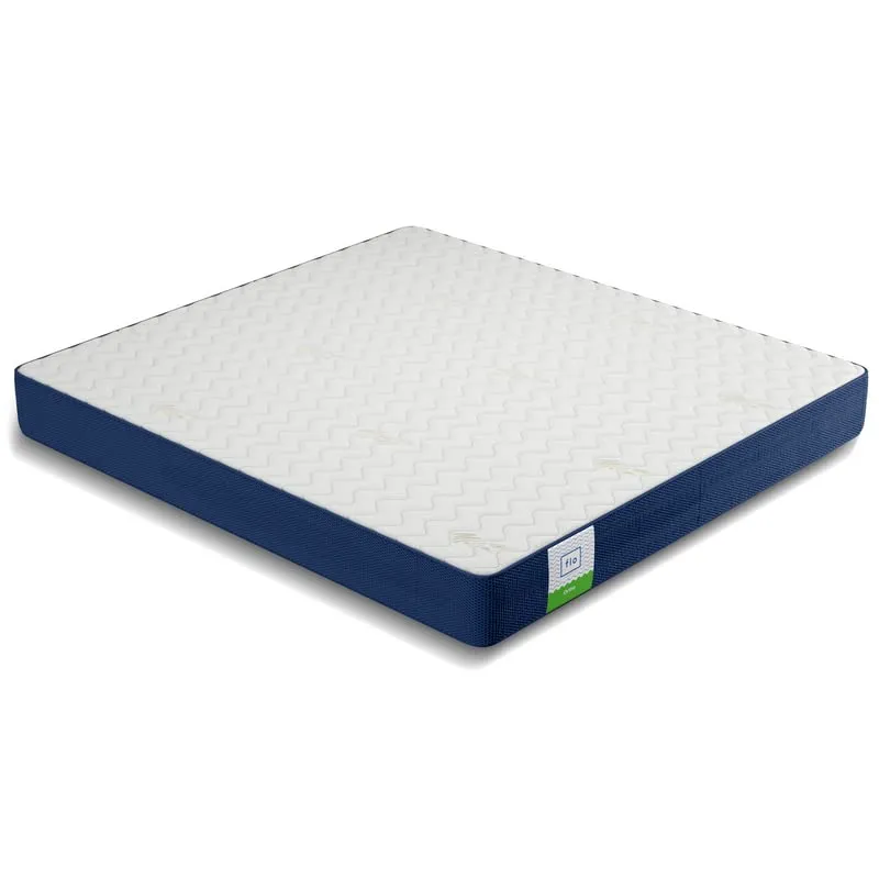 Flo Foam Ortho Mattress - 10 Year Warranty | Sleepwell With Our Aloe Vera Infused Orthopedic Mattress With Pain Release Technology | Mattress King Size (78X72X6 Inches Medium Firm White)