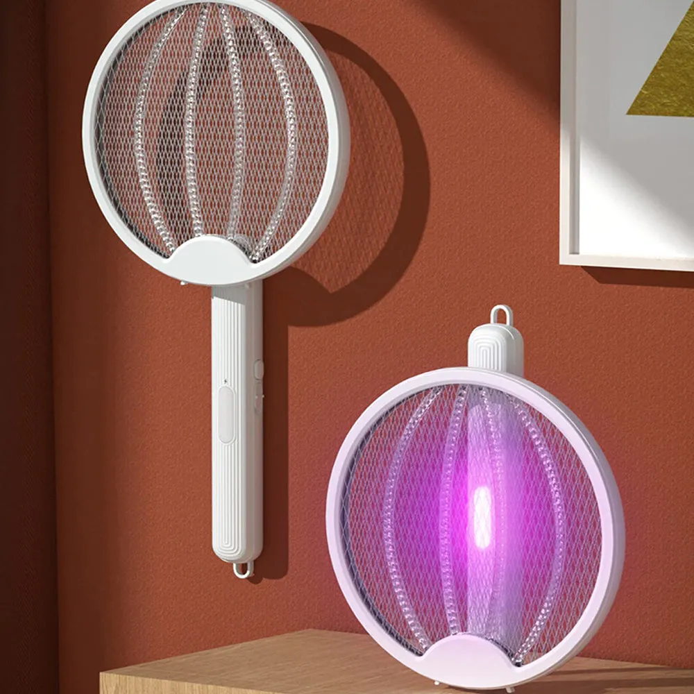 Foldable Electric UV Light Mosquito Swatter-USB Rechargeable