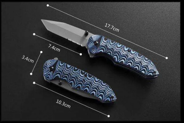 Folding Knife Hunting Camping Fishing Outdoor Small Pocket Tool Sharp