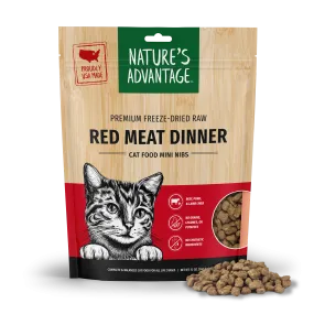 Freeze-Dried Red Meat Dinner Cat Food Mini Nibs