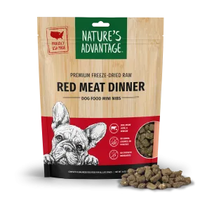 Freeze-Dried Red Meat Dinner Dog Food Mini Nibs