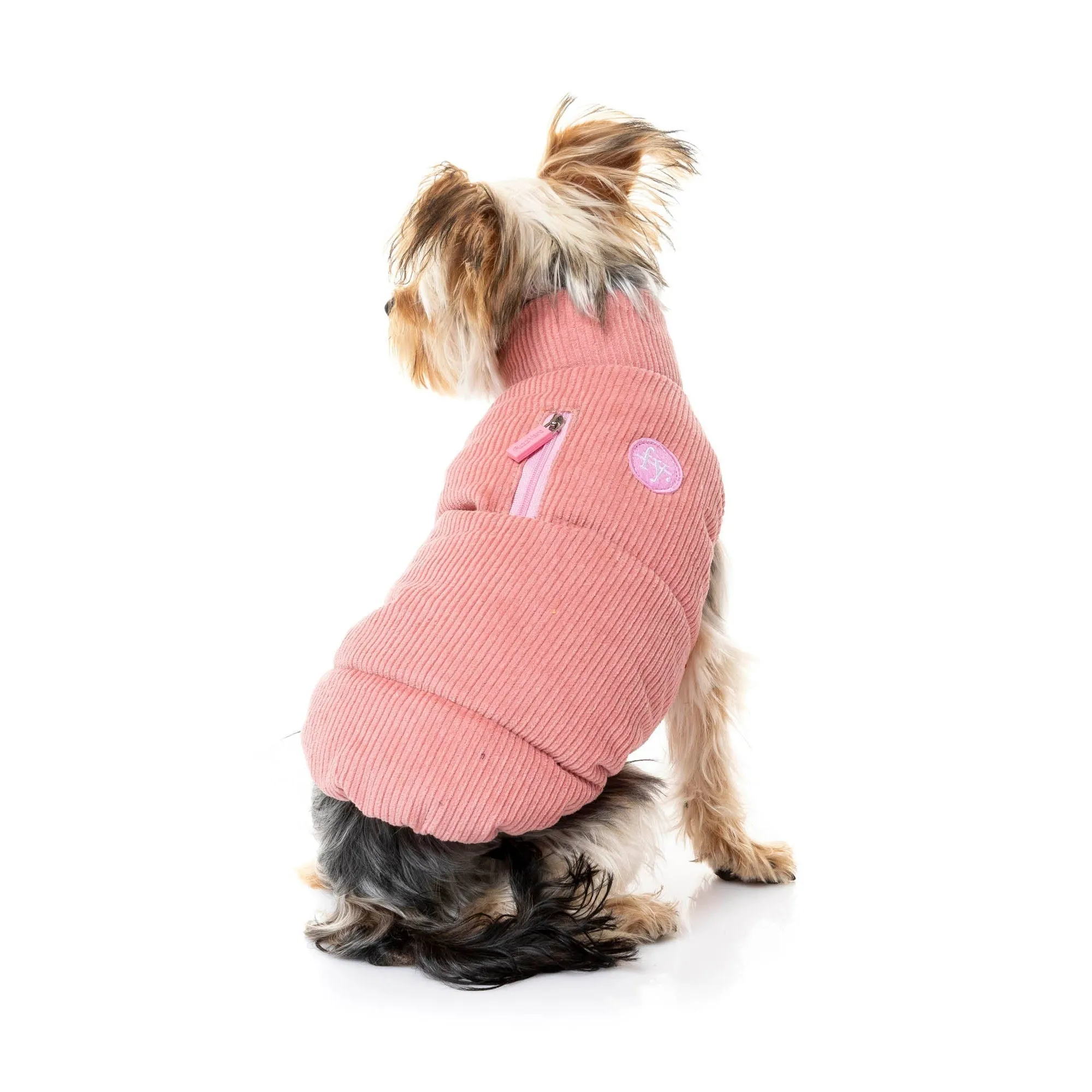 FuzzYard Apparel Mosman Dog Puffer Jacket Pink Size 5 Large***