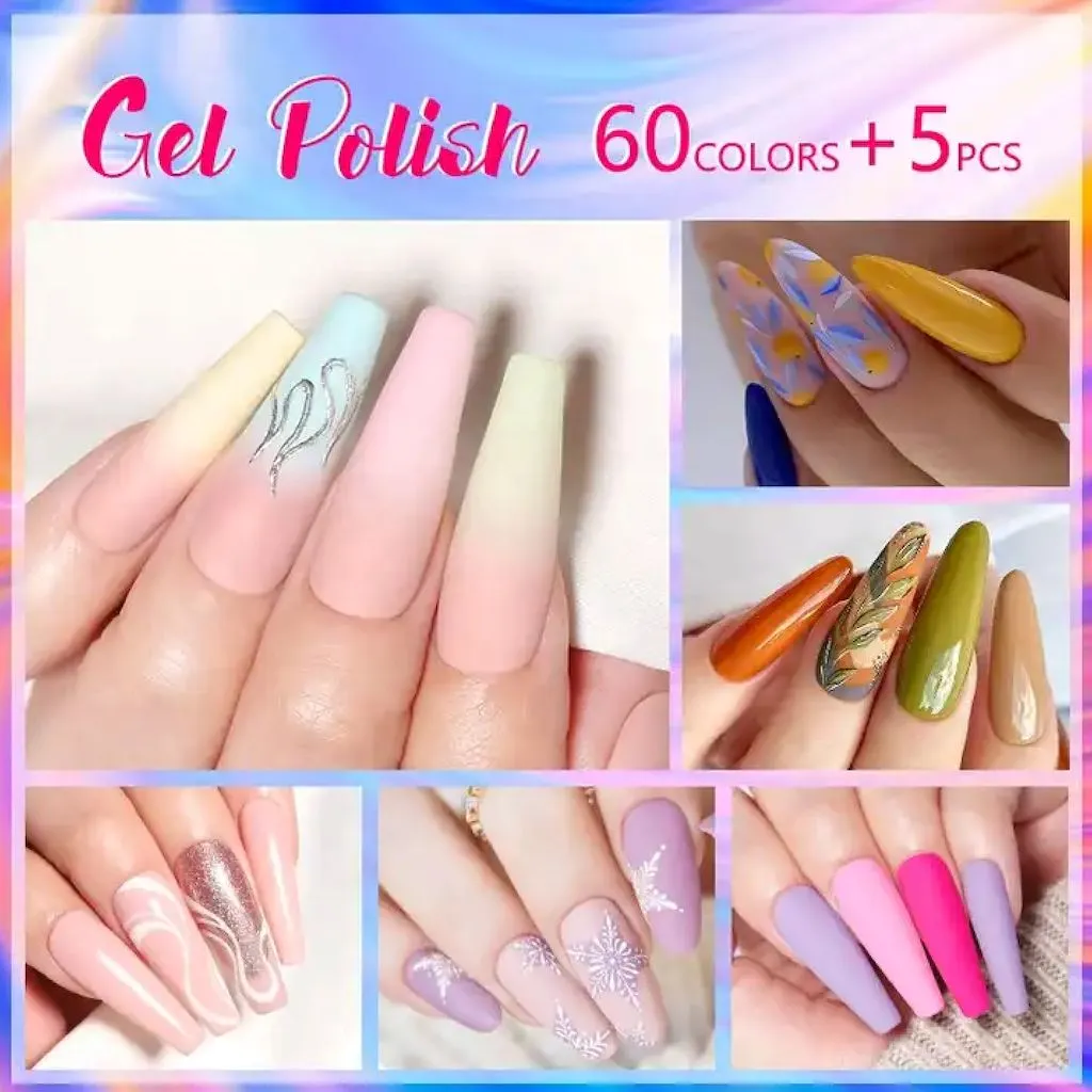 Gel Polish Kit 60 Colours Born Pretty - All Shine On Me - Kit1