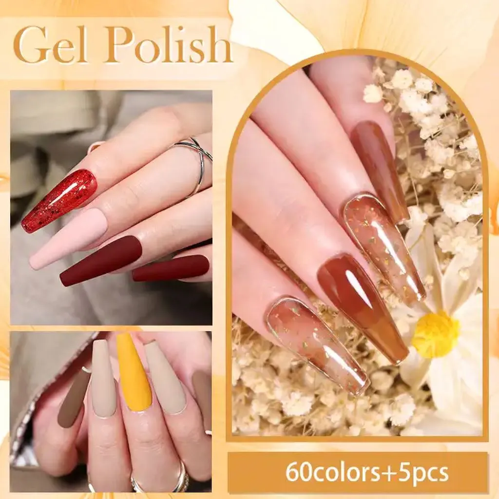 Gel Polish Kit 60 Colours Born Pretty - All Shine On Me - Kit1