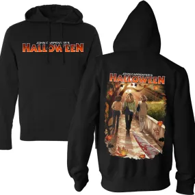 Halloween Fear In The Shadows Pullover Hoodie