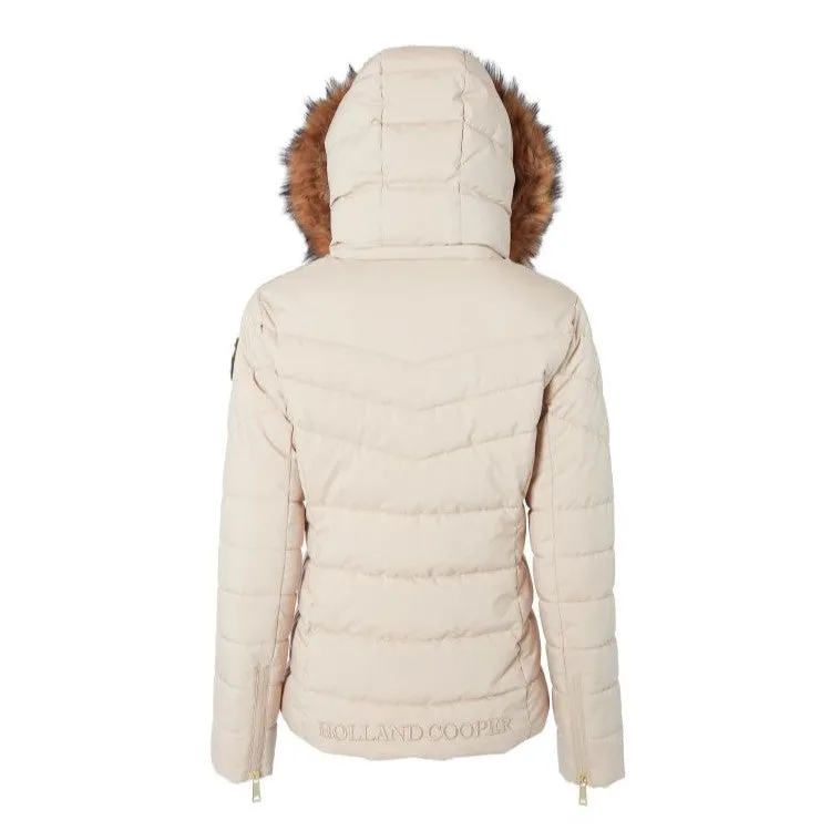 Holland Cooper Whistler Ladies Puffer Jacket - Stone