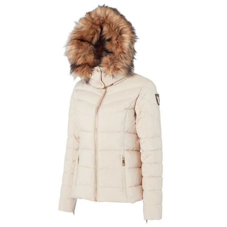 Holland Cooper Whistler Ladies Puffer Jacket - Stone