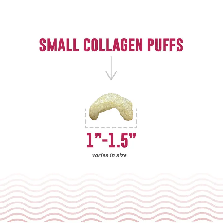 Icelandic Beef Collagen Puffs with Kelp Treats for Small Dogs