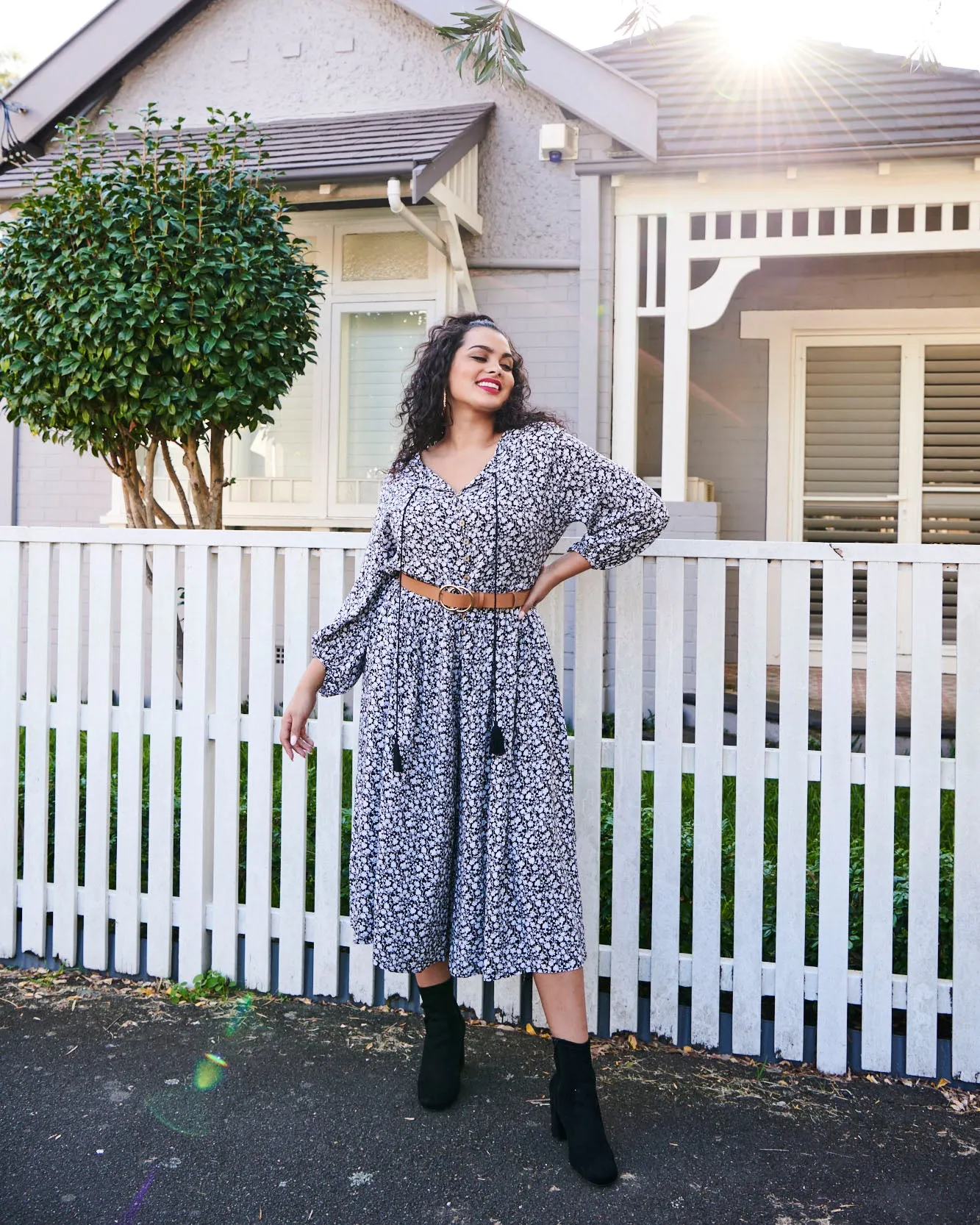 Indiana Spotty Floral Jumpsuit