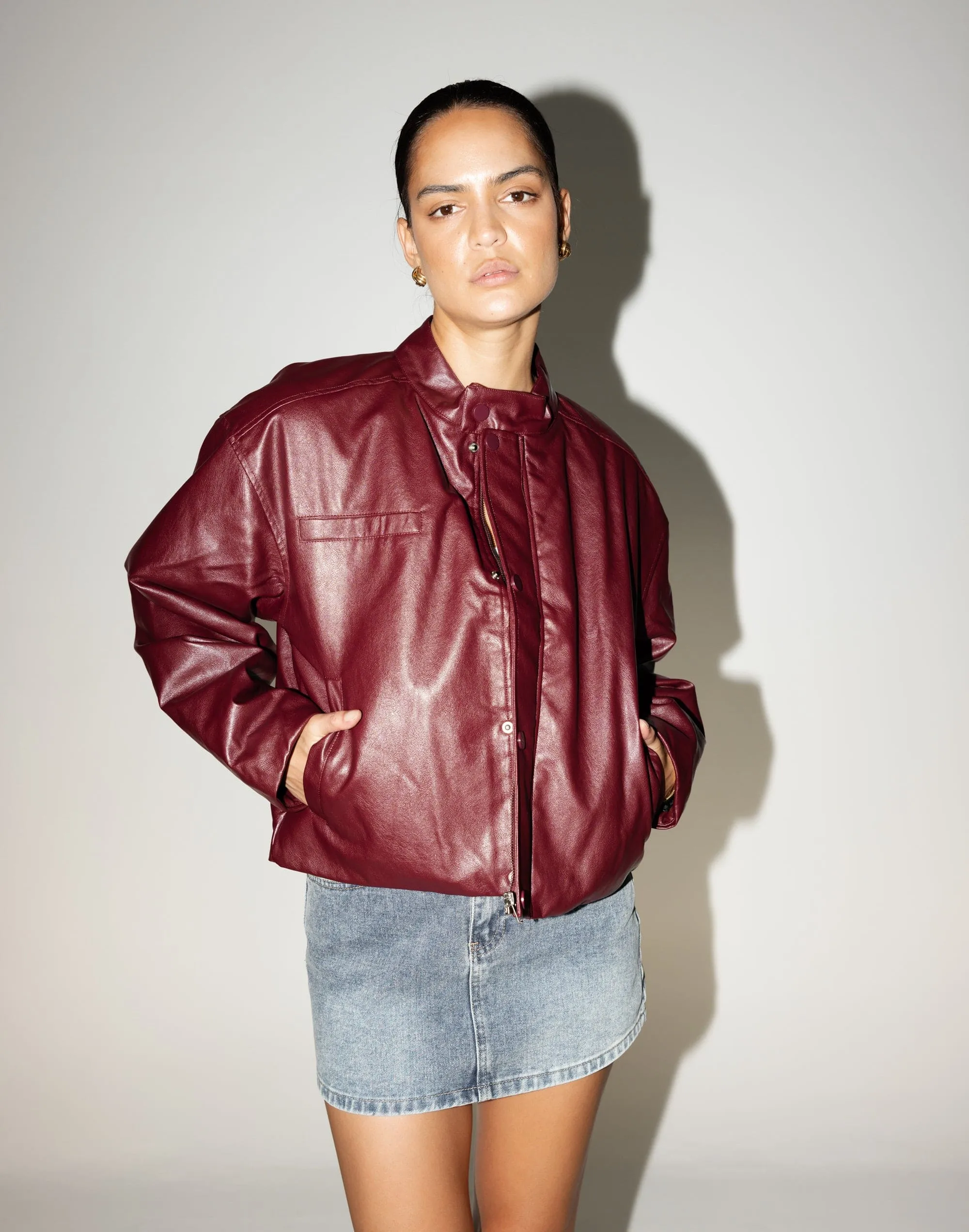 Isaiah Jacket (Plum)