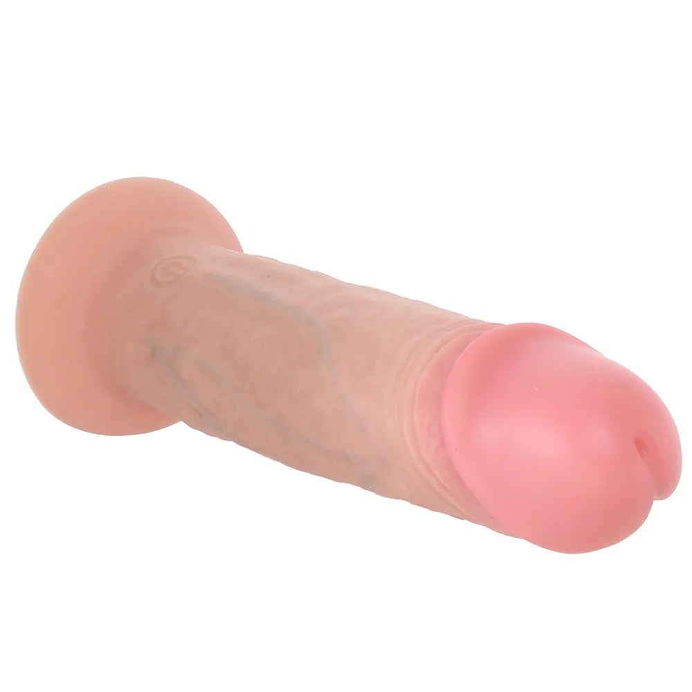 Jock Real Skin 8" Vibrating Dildo