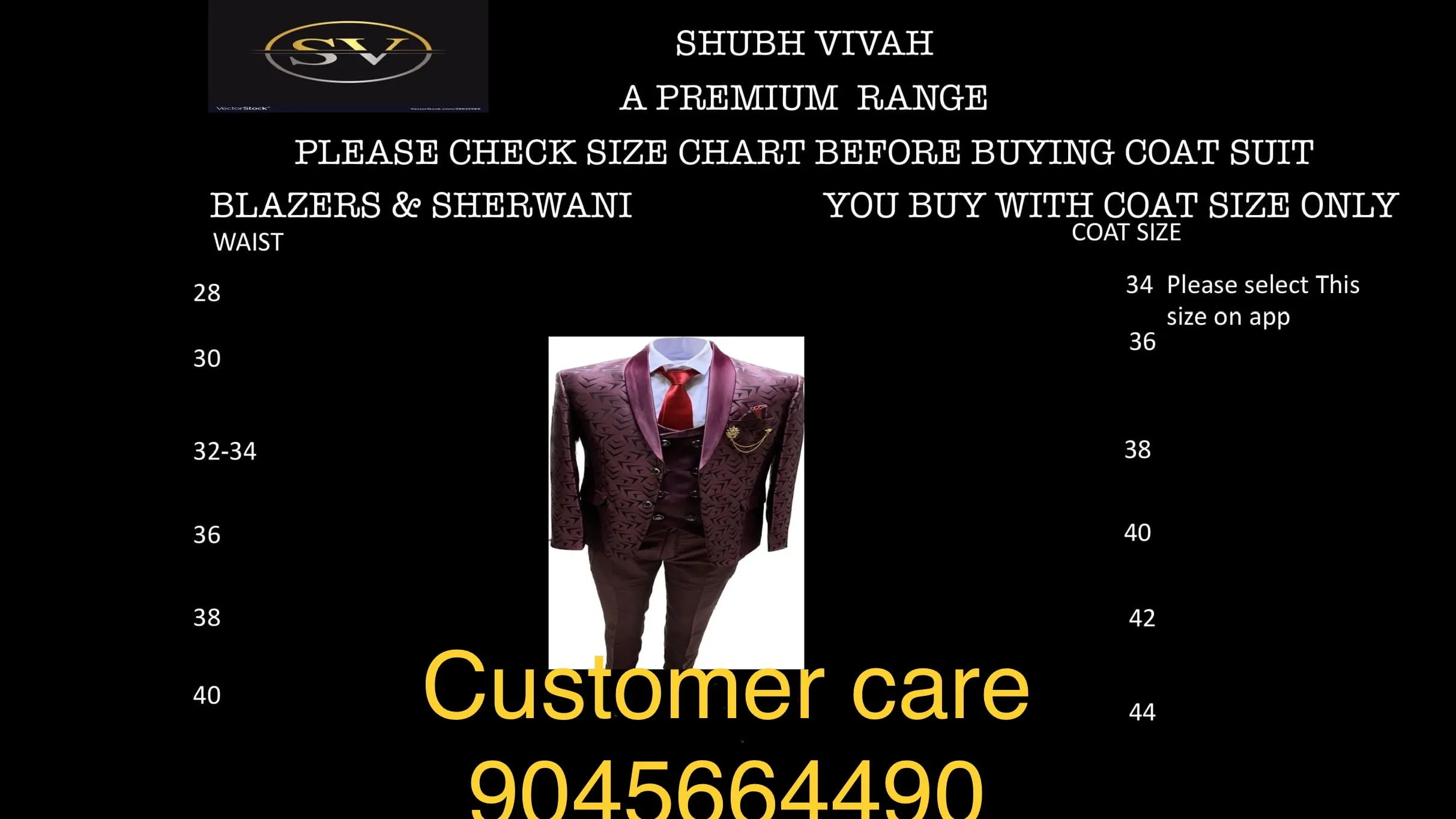 Jodhpuri Coat Suit for Men (38, Wine)