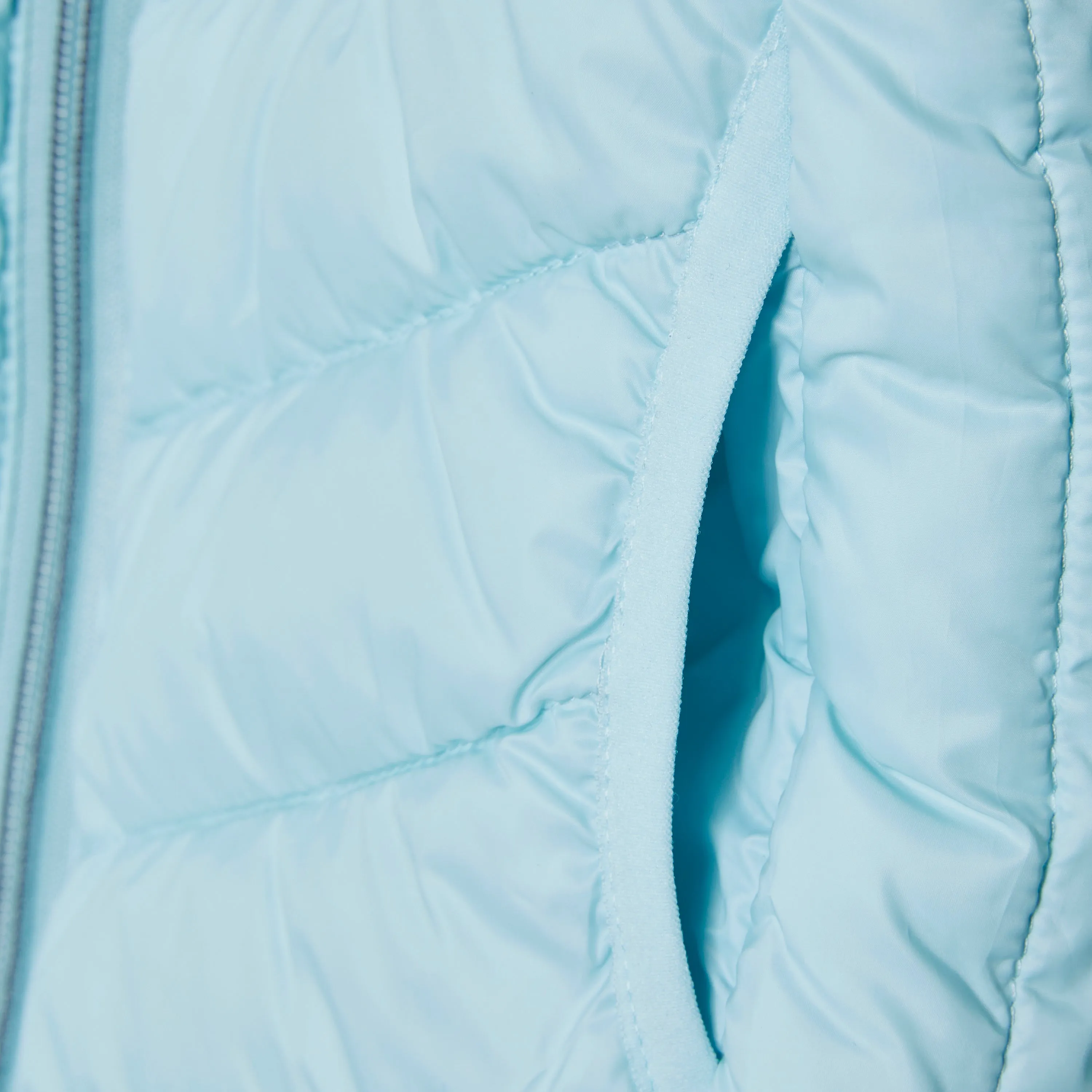 Kids Lightweight Puffer Jacket: Aqua-esque