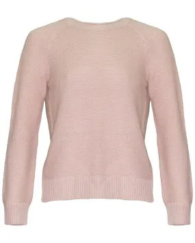 Knit Crew Neck Sweater Powder